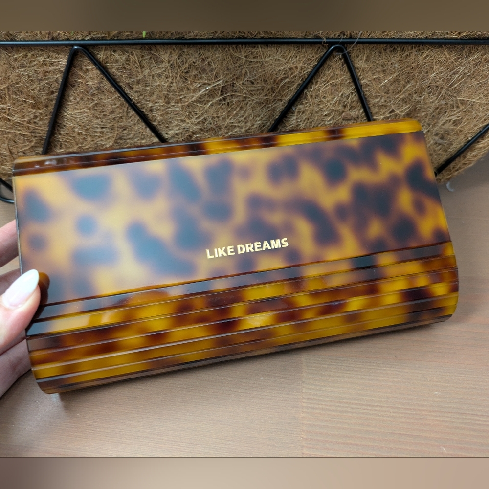 Acrylic Shell Clutch and Crossbody Purse